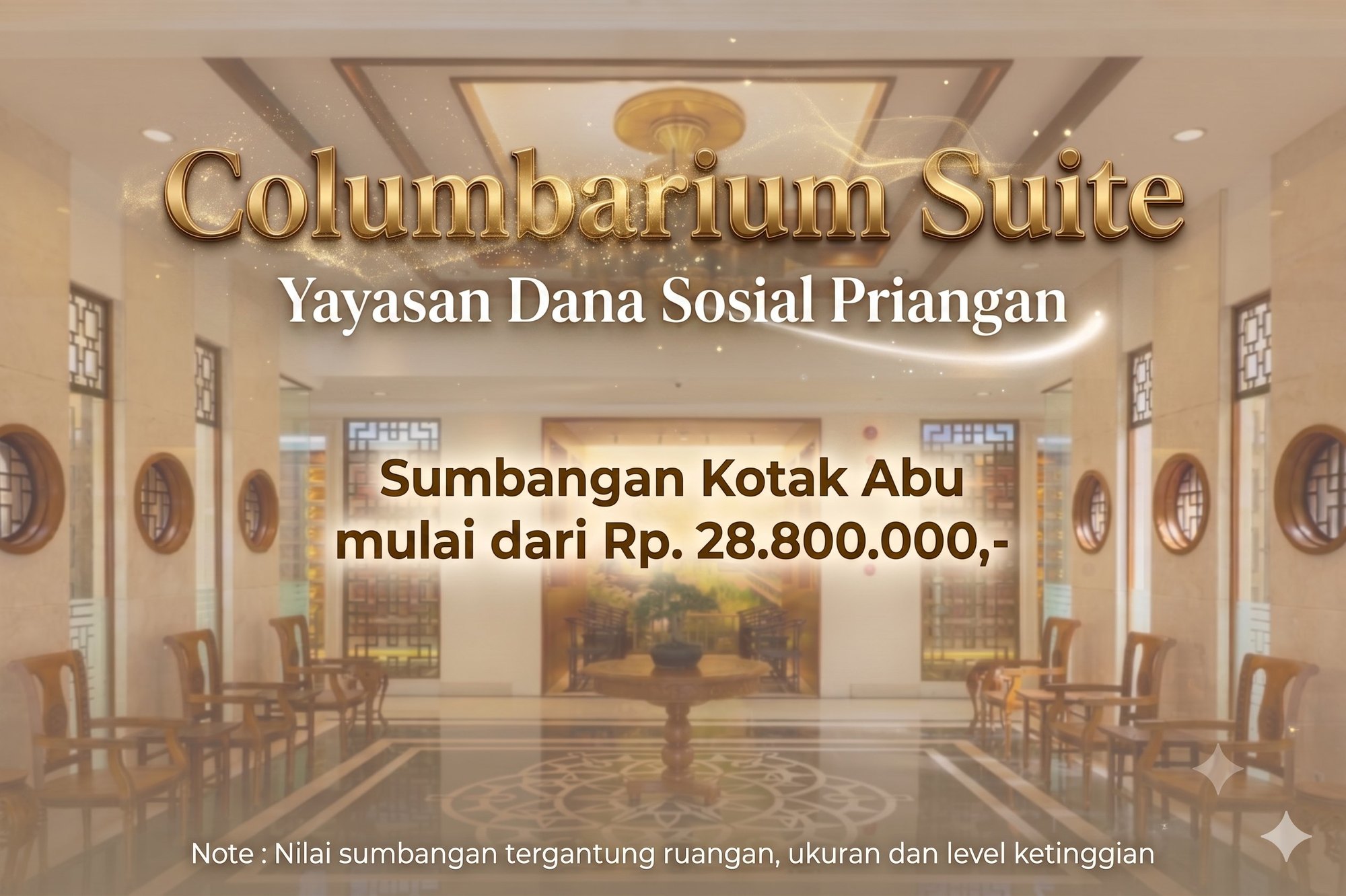 Columbarium Suite — Yayasan Dana Sosial Priangan