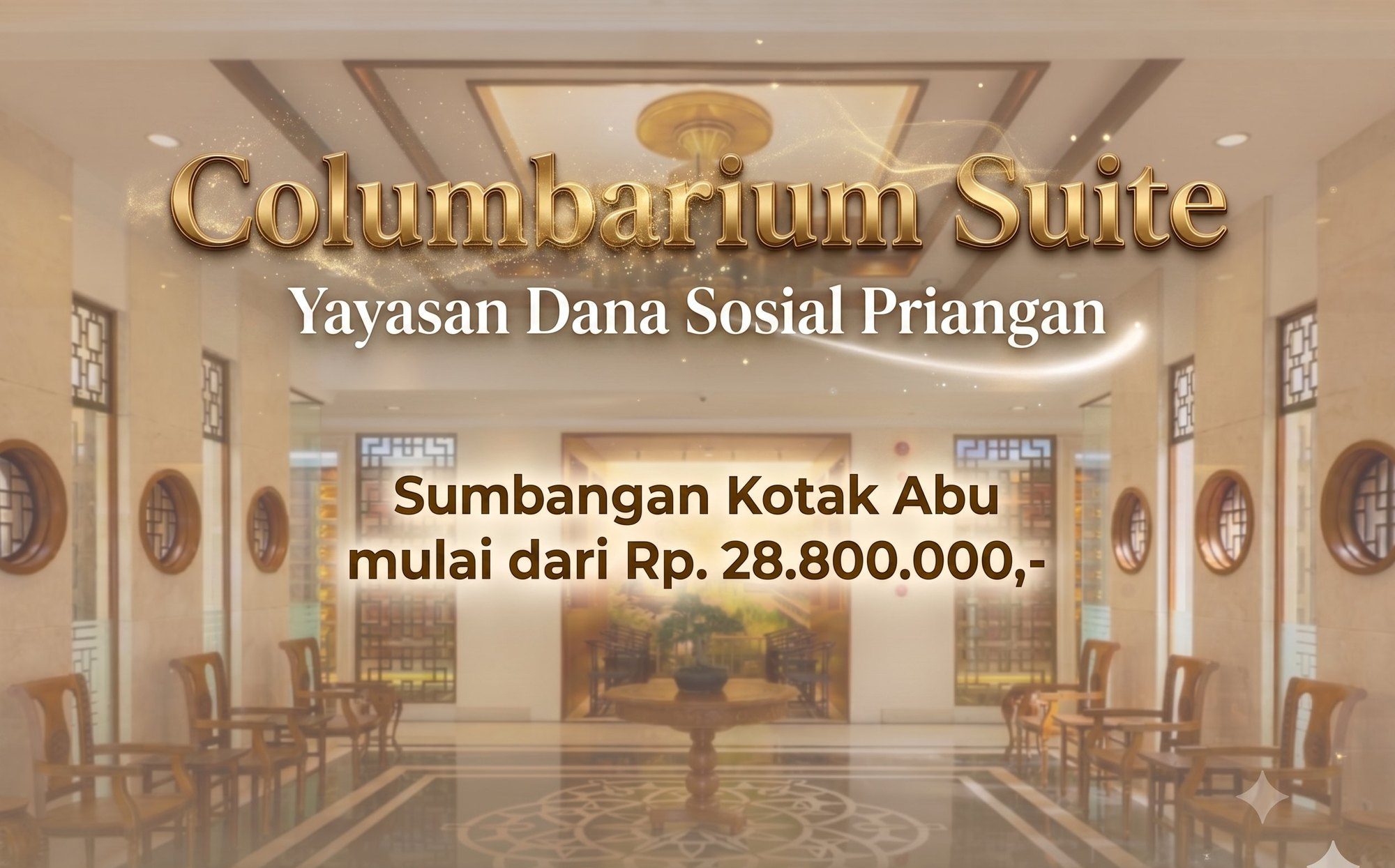 Columbarium Suite — Yayasan Dana Sosial Priangan